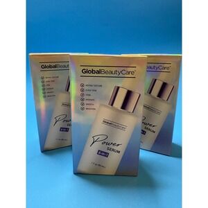 Global Beauty Care Power Serum 6-in-1 Skin Treatment 1.7 oz 50mL Lot of 3